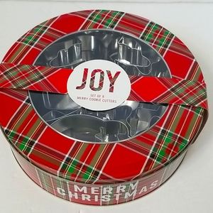 Xmas - Christmas Joy Set of 8 Merry Cookie Cutters